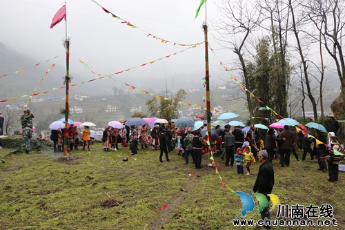 敘永縣后山鎮(zhèn)苗家兒女歡慶踩山節(jié)(圖2)