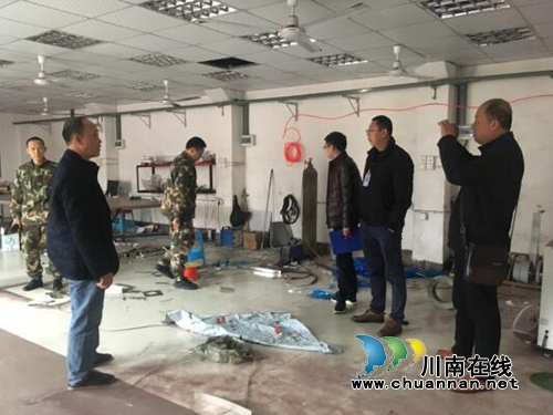 龍馬潭區(qū)特興街道組織開展轄區(qū)小作坊消防安全專項檢查(圖1)