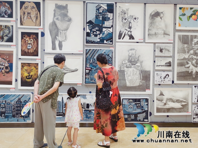 瀘州：藝術(shù)畫展“花式”來襲，開學(xué)季要你“好看”(圖6)