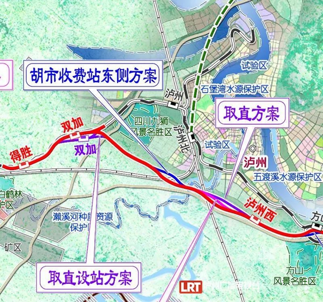 隆黃鐵路隆敘段擴能改造項目擬新建跨長江公鐵兩用大橋(圖1)