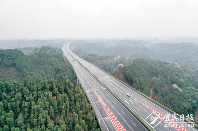 免費跑！成宜高速即將試通車！宜賓4條路線可上高速！這樣走……(圖3)