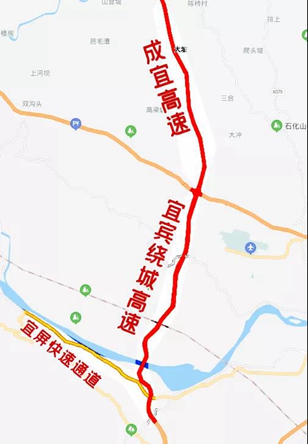 免費跑！成宜高速即將試通車！宜賓4條路線可上高速！這樣走……(圖4)