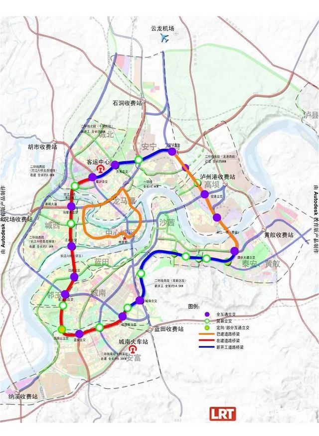 瀘州二環(huán)路建設(shè)不停歇，蜀瀘立交F匝道預(yù)計春節(jié)前通車(圖8)