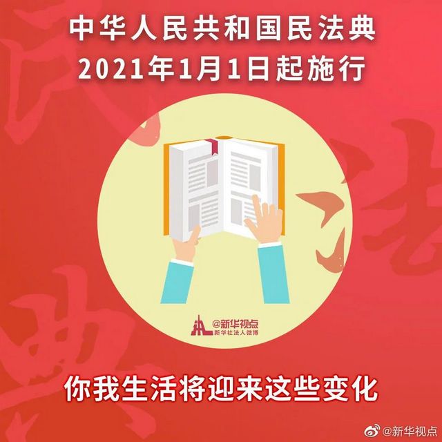 《民法典》正式實(shí)施！你的生活將發(fā)生這些變化(圖1)