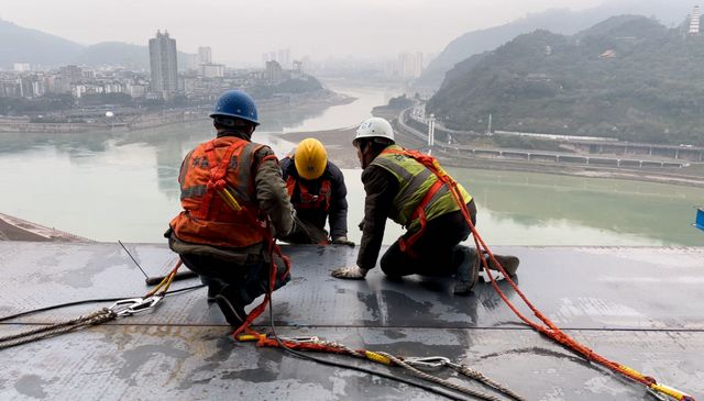 元旦不停工！川南第一高樓已修成這樣，300余名建設者奮戰(zhàn)一線(圖3)