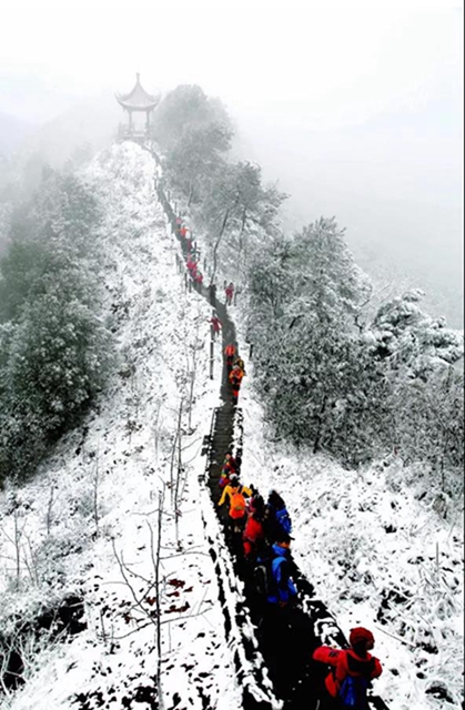 來方山，“雪”拼！(圖15)