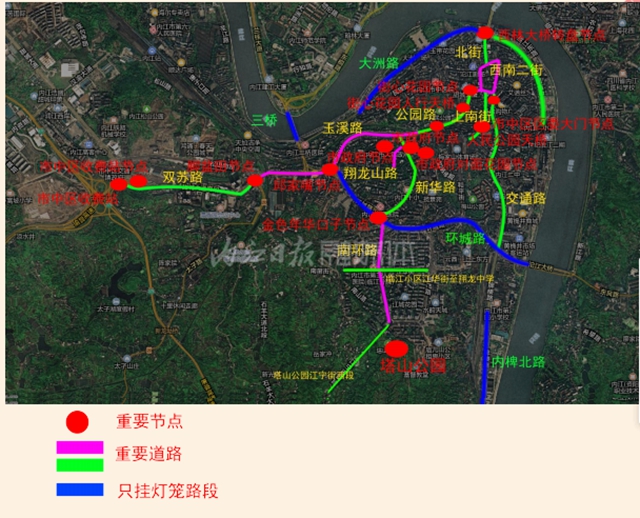 火樹(shù)銀花不夜天！內(nèi)江今年春節(jié)夜景“提前看”(圖5)