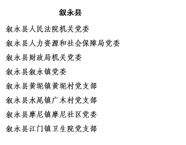 中共瀘州市委組織部關(guān)于全市“兩優(yōu)一先” 擬表彰對象的公示(圖16)